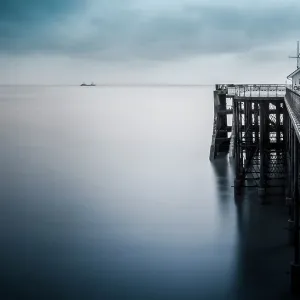 Penarth Pier, a fine example of Victorian engineering