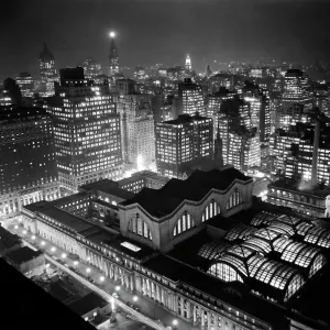 Pennsylvania Station At Night Pennsylvania Station At Night