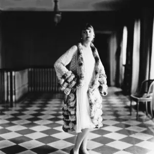 Peron Fashions 1927 Designer Coat Print