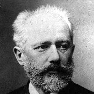 Famous Music Composers Poster Print Collection: Pyotr Ilyich Tchaikovsky (1840-1893)