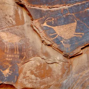 Monument Valley Petroglyph Print Monument Valley Petroglyph Print