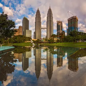 Petronas Twin Towers in Kuala Lumpur, Malaysia