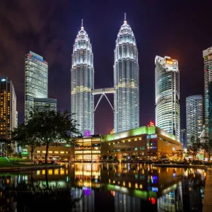 Petronas Twin Towers in Kuala Lumpur, Malaysia