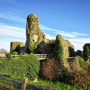 Pevensey Castle ruins Pevensey Castle ruins