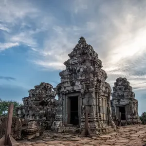 Phnom Bakheng famous place for sunset near angkor wat at siem reap, cambodia Phnom Bakheng famous place for sunset near angkor wat at siem reap, cambodia
