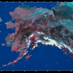 Photomosaic of Alaska Photomosaic of Alaska