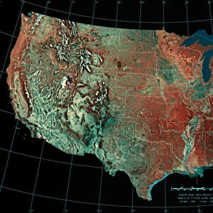 Photomosaic of the United States