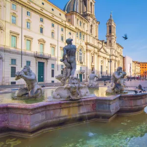 Piazza Navona, Rome, Lazio, Italy