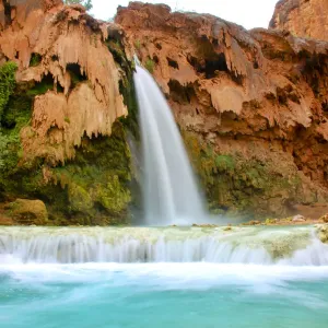 Havasu Falls Print, Havasupai Tribal Lands, Arizona Havasu Falls Print, Havasupai Tribal Lands, Arizona