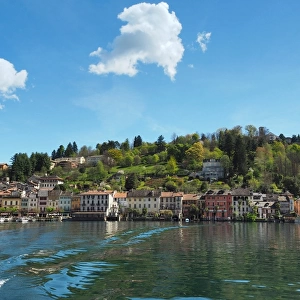 Picturesque Town Orta San Giulio, Lake Orta, Northern Italy