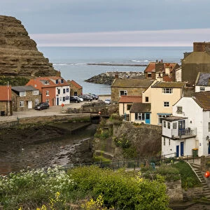 The picturesque village of Staithes, North Yorkshire, England