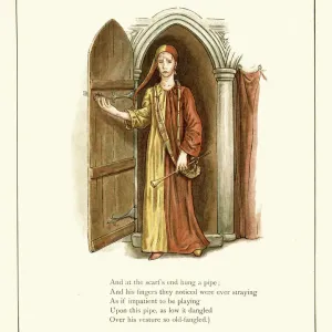 Kate Greenaway's 1888 Print of the Pied Piper Kate Greenaway's 1888 Print of the Pied Piper