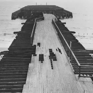 Bournemouth Pier Print 22nd March 1946