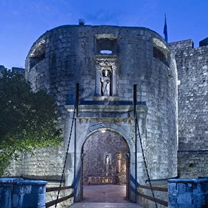 Pile gate in Dubrovnik