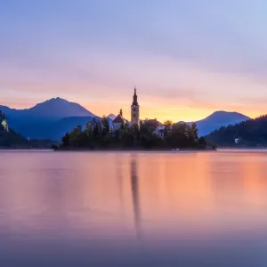 Pilgrimage Church of the Assumption of Maria in Lake Bled Pilgrimage Church of the Assumption of Maria in Lake Bled