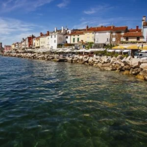 Piran waterfront, Adriatic Sea, Slovenia