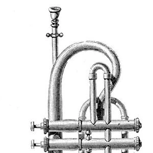 Piston trumpet engraving 1881