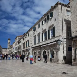 Placa Street Dubrovnik Old Town Print Placa Street Dubrovnik Old Town Print