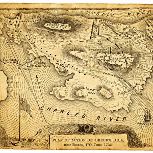 Plan of action at the Battle on Breeds Hill