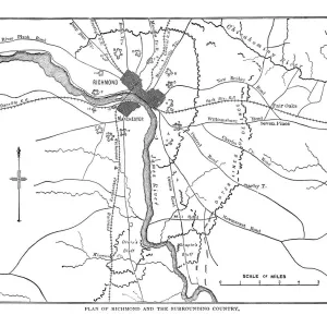 Plan of Richmond and the surrounding country