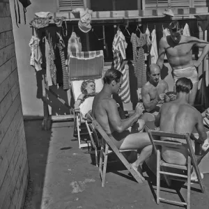 Playing Cards In The Sunshine