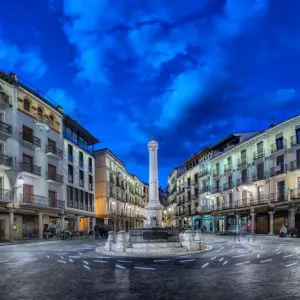 Plaza del Torico, Teruel, Aragon, Spain Plaza del Torico, Teruel, Aragon, Spain