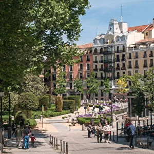 Plaza de Oriente square, Madrid