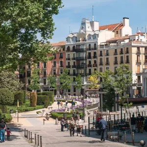Plaza de Oriente square, Madrid Plaza de Oriente square, Madrid