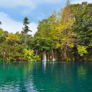 Plitvice lakes in Croatia Plitvice lakes in Croatia