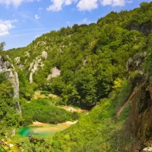 Plitvice lakes in Croatia Plitvice lakes in Croatia