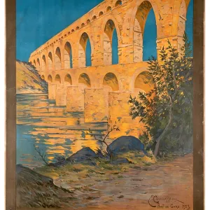 PLM Pont Du Gard Poster PLM Pont Du Gard Poster
