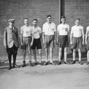 Police Walk Print, 21st May 1925 Police Walk Print, 21st May 1925