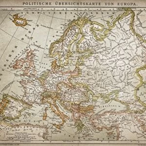 Political outline map of Europe