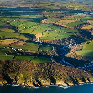 Polperro from above