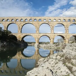 Pont de garde, bridge, france Pont de garde, bridge, france