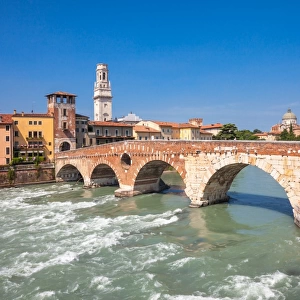 Ponte Pietra Bridge in Verona