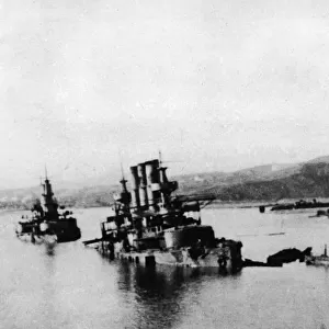 Port Arthur After A Japanese Attack
