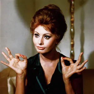 Hollywood Glamour Poster Print Collection: Sophia Loren