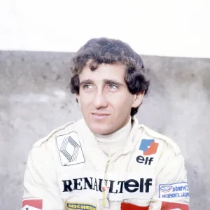 Portrait Of Alain Prost
