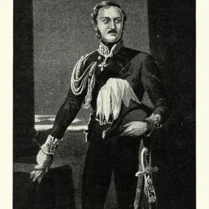 Vintage Engraving Print of Prince Albert Vintage Engraving Print of Prince Albert