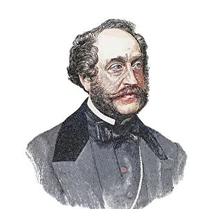 Portrait of Antoine Alfred Agenor, 10th Duc de Gramont, Prince de Bidache (1819-1880) French diplomat and statesman