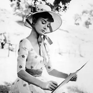 Portrait Of Audrey Hepburn Portrait Of Audrey Hepburn