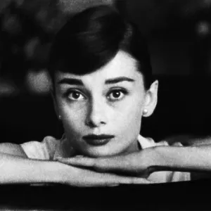 Portrait Of Audrey Hepburn Portrait Of Audrey Hepburn