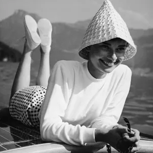 Portrait Of Audrey Hepburn Portrait Of Audrey Hepburn