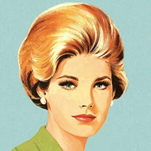 Portrait of Blonde Woman