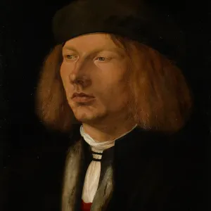 Portrait of Burkhard von Speyer, 1506. Artist: Dürer, Albrecht (1471-1528) Portrait of Burkhard von Speyer, 1506. Artist: Dürer, Albrecht (1471-1528)