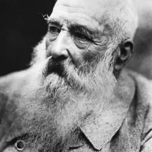 Print of Claude Monet with Beard Print of Claude Monet with Beard