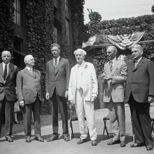 Portrait of Edison and Judges Portrait of Edison and Judges