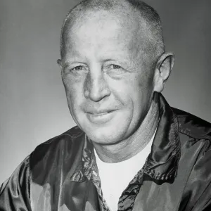Portrait of Green Bay Packers Coach Red Cochran