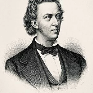 Portrait of Illustration of Frederic Chopin